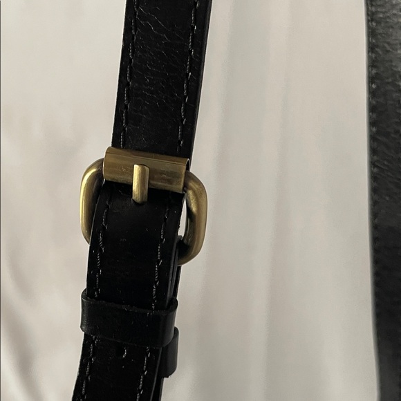 Patricia Nash Tiger Stripe Leather Crossbody Bag - Picture 5 of 16